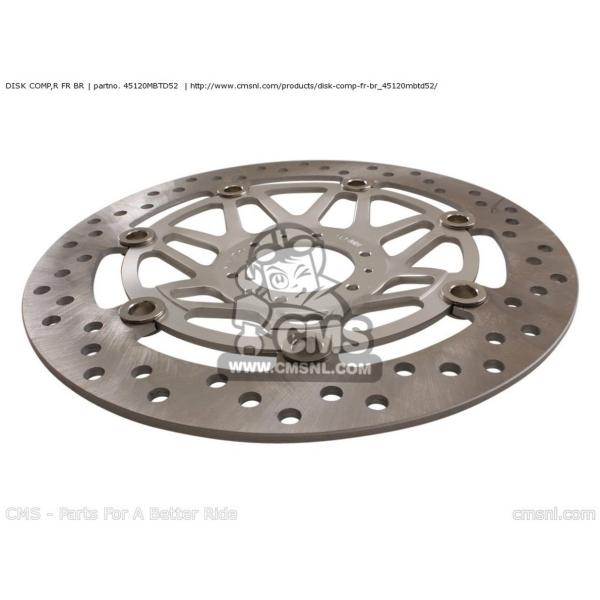 CMS V[GGX DISK COMPCR FR BR HONDA z_ u[LfBXN[^[ u[L