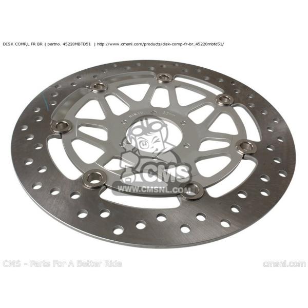 CMS V[GGX DISK COMPCL FR BR HONDA z_ u[LfBXN[^[ u[L