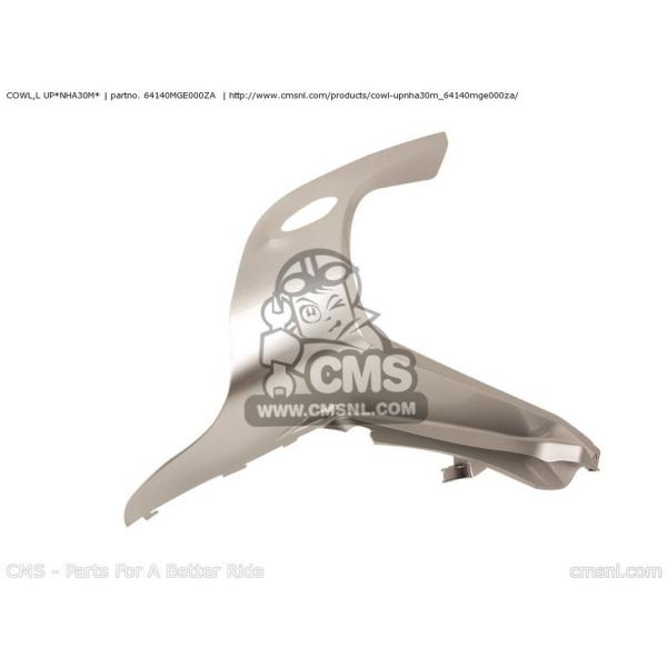 CMS �V�[�G���G�X COWL�CL UP*NHA30M* VFR1200F (A) AUSTRALIA CHINA ENGLAND / MKH EUROPEAN DIRECT SALES FRANCE CMF KOREA (B) VFR1200FD BRAZIL �J�E���֘A