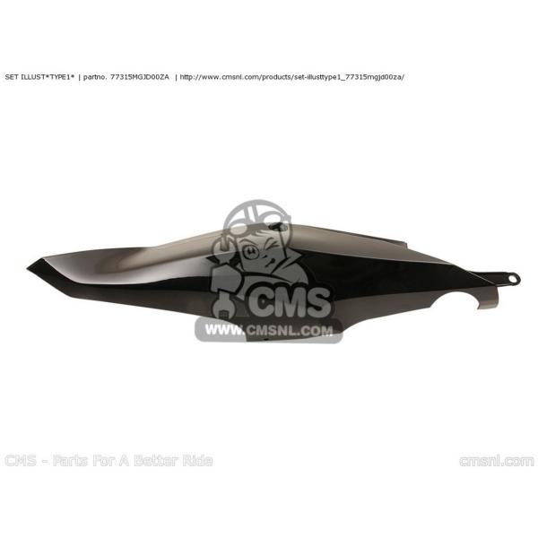 CMS �V�[�G���G�X (77315-MGJ-B10ZD) SET ILLUST*TYPE1* HONDA �z���_ �V�[�g�J�E���E�e�[���J�E�� �J�E���֘A �O��