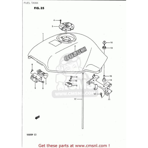 CMS V[GGX (44201-01842) CAP SETCFUEL TANK SUZUKI XYL K\^NLbv ^N֘A O