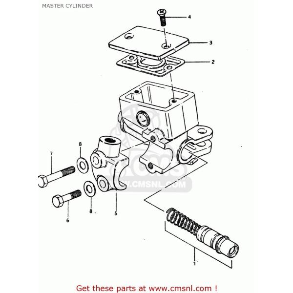 CMS V[GGX (5960044X50) CYLINDER ASSEMBLYCMASTER GS450L 1981 (X) (E02 E15 E21 E22 E24 E25 E39) 1982 (Z) E34 1996 (T) E25) SUZUKI XYL