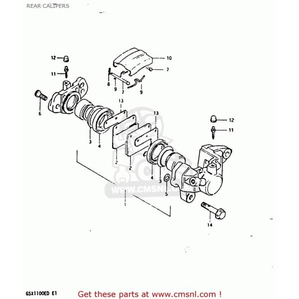 CMS �V�[�G���G�X (6910008820) PISTON SET GS1100E 1982 (Z) USA (E03) 1983 (D) GS1100ES GS1100S GS750A GS850GL SUZUKI �X�Y�L ���̑��u���[�L�p�[�c