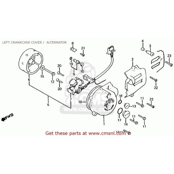 CMS V[GGX (31120437043) STARTOR COMP. CB125S 1981 (B) USA 1982 (C) HONDA z_ X^[^[[^[ dn