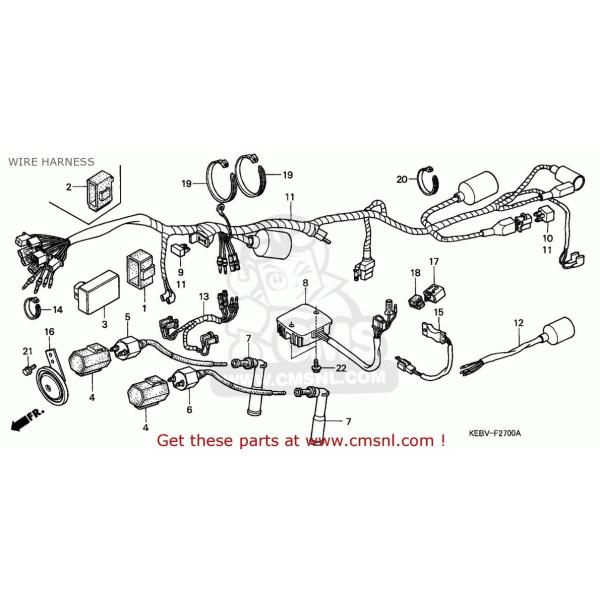 CMS V[GGX UNIT COMPCCDI (80 CA125 REBEL 1997 (V) GERMANY / KPH SL 1998 (W) 1999 (X) HONDA z_ CDIECOiC^[ _Όn GW