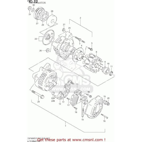CMS V[GGX FRAMECEND GSF600S BANDIT 2000 (Y) USA (E03) 2001 (K1) 2002 (K2) 2003 (K3) SUZUKI XYL I^l[^[EWFl[^[ dn