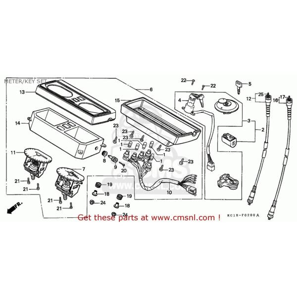 CMS V[GGX KEY SET CB125T SUPERDREAM 1993 (P) SINGAPORE HONDA z_ L[V_[E XCb`En[lX֌W dn
