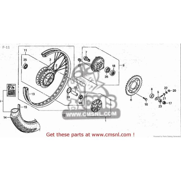 CMS �V�[�G���G�X HUB SUB ASSY�CRR (JDM) C50BN (2) AA01-130 JAPAN (5) AA01-150 (7) AA01-160 (8) AA01-170 HONDA �z���_ �z�C�[���֘A �����