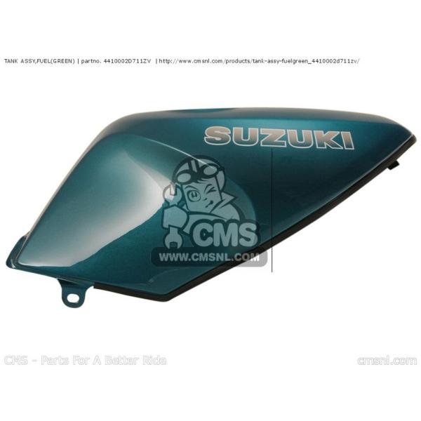 CMS �V�[�G���G�X TANK ASSY�CFUEL(GREEN) GS500E 1989 (K) USA (E03) 1990 (L) 1991 (M) 1992 (N) 1993 (P) 1994 (R) 1995 (S) 1996 (T) SUZUKI �X�Y�L �O��