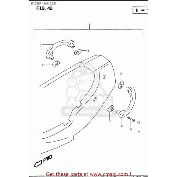 CMS �V�[�G���G�X HANDLE SET�CPILLION RIDER(GRAY) SUZUKI �X�Y�L �O���u�o�[�E�^���f���o�[�E�V�[�V�[�o�[ �O��
