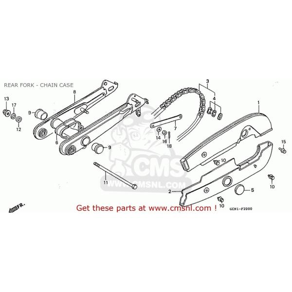 CMS �V�[�G���G�X SWINGARM A*YR211* (JDM) C50LM LITTLE CUB (X) JAPAN (Y) HONDA �z���_ �X�C���O�A�[�� �����