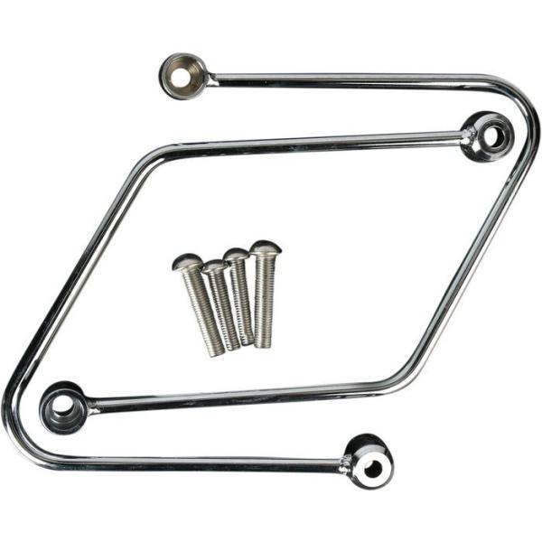 COBRA Ru N[ ThobOT|[gyChromed Saddlebag Supportsz VTX1300R 2007 - 2009 VTX1300S HONDA z_ obOE{bNXtXe[