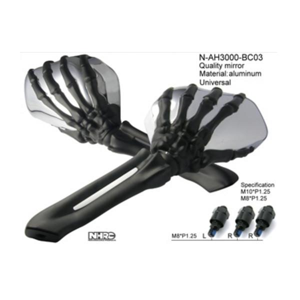 NHRC �G�k�G�C�`�A�[���V�[ ���f���~���[ M8*1.25 Right-Handed Threads �~���[ �n���h��