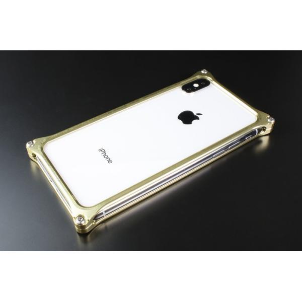 GILD design �M���h�f�U�C�� �\���b�h�o���p�[ for iPhoneX �J���[�F�V�����p���S�[���h �X�}�[�g�t�H���P�[�X �d�q�@���