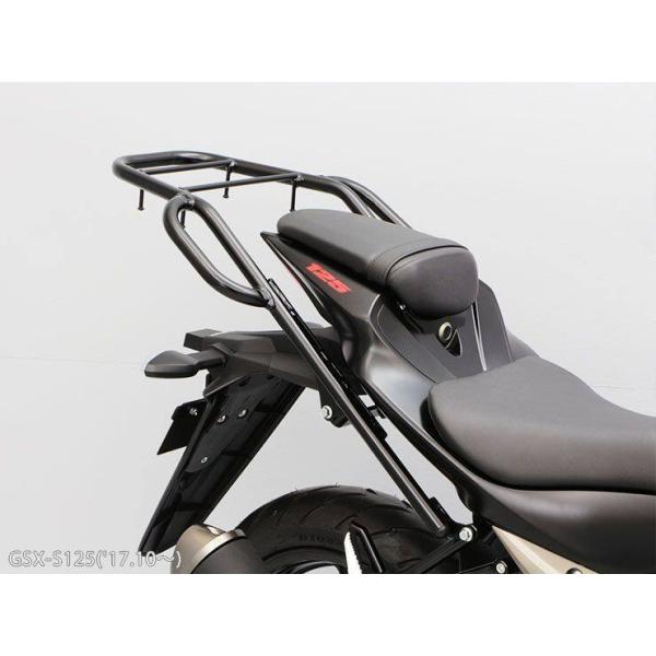 タンデムグリップ付きリアキャリア（GSX-R125及びS125） ENDURANCE（エンデュランス） タンデムグリップ付きリアキャリア GSX
