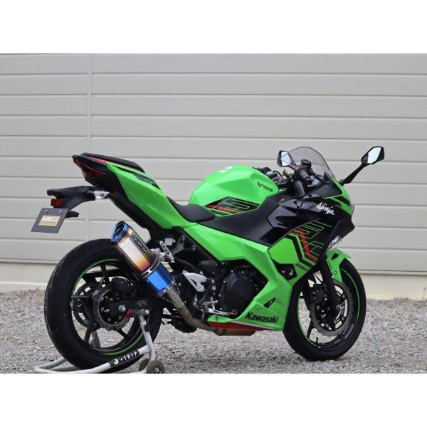 ショップ IXRACE コニカルショート フルエキ マフラー NINJA 400 新品