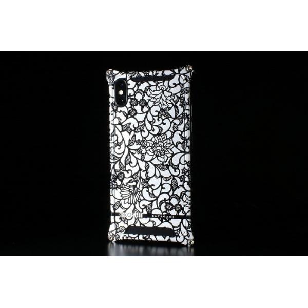 GILD design �M���h�f�U�C�� OKOSHI-KATAGAMI [�I�R�V�J�^�K�~] �y�A���x�X�N�z for iPhoneX �J���[�F�u���b�N(�^�ԁFGOK-422AB) �X�}�[�g�t�H���P�[�X