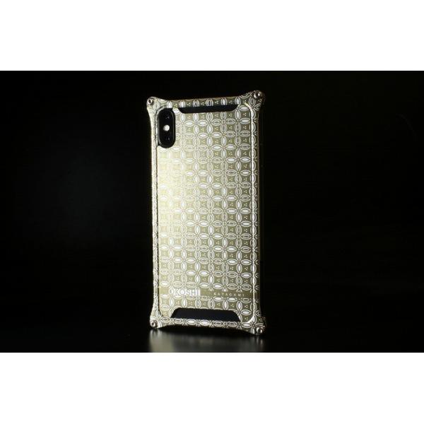 GILD design �M���h�f�U�C�� OKOSHI-KATAGAMI [�I�R�V�J�^�K�~] �y����z for iPhoneX �J���[�F�V�����p���S�[���h(�^�ԁFGOK-422SG) �X�}�[�g�t�H���P�[�X