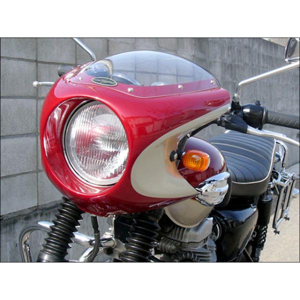 カワサキ　w800 cafe ビキニカウル w800カフェビキニカウル2021年カラー