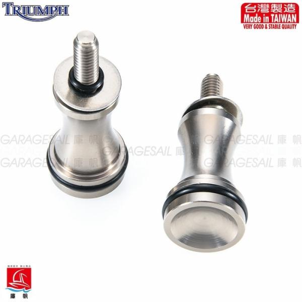 GarageSaiL K[WZC Triumph p V[gNCbN[X{g (A~V[go[W) COLORFANODIZED SILVER TRIUMPH gCAt O