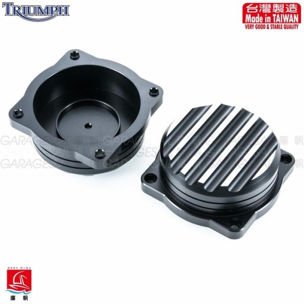 GarageSaiL K[WZC Triumph p FI gbvJo[ tB^Cv (A~XNGAgbv) COLORFANODIZED BLACK^SILVER TRIUMPH gCAt