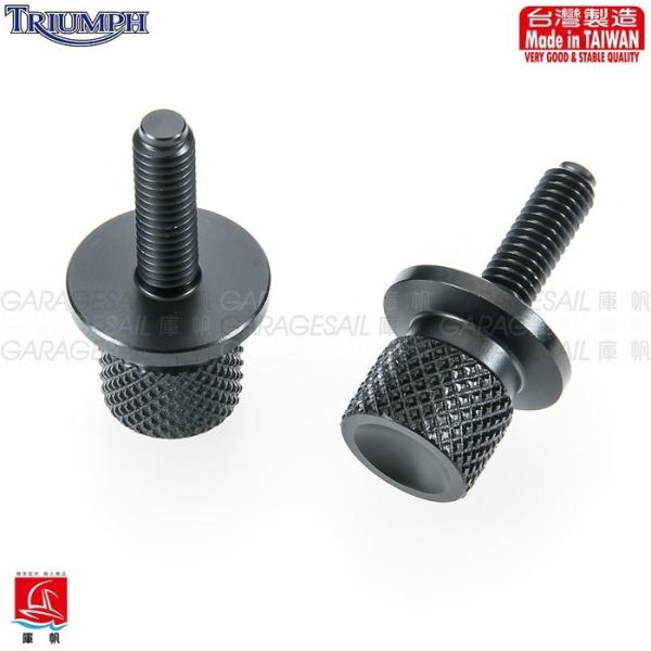 GarageSaiL K[WZC Triumph p TChJo[{g TRIUMPH COLORFANODIZED BLACK THRUXTON900 SCRAMBLER T100 BONNEVILLE SE Thruxton O