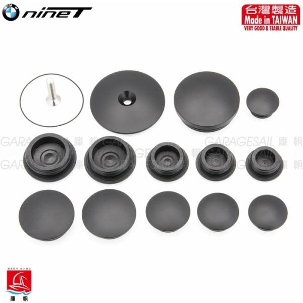 GarageSaiL K[WZC t[pA~vO COLORFANODIZED BLACK RnineT BMW ̑ėpOiEhXAbvp[c O