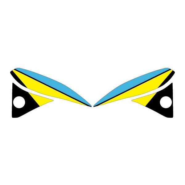 MDF �G���f�B�[�G�t ��p�O���t�B�b�N �A�^�b�J�[���f�� �J���[�^�C�v�F�z���C�g�^�C�v / �^�C�v�F�t�����g�t�F���_�[ GSX-R125 SUZUKI �X�Y�L �O��