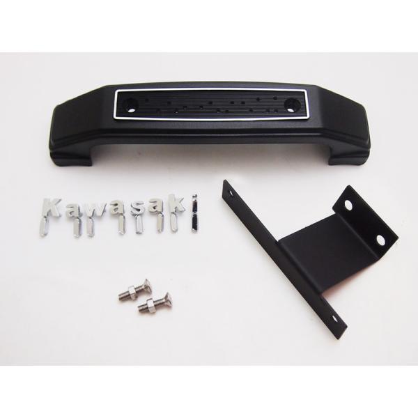 他サイト： DOREMI COLLECTION ドレミコレクション フォークカバーエンブレム kawasaki 文字タイプ：小文字(Kawasaki) / カラー：ブラック Z900RS KAWASAKI カワサキ 外装の商品画像