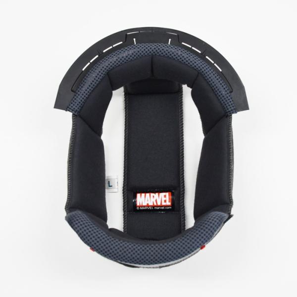 HJC �G�C�`�W�F�C�V�[ HJP462 �C���i�[���C�i�[(CS-15�FMARVEL) �T�C�Y�FS(9mm) CS-15 MARVEL �w�����b�g�����Z���^�[�p�b�h �w�����b�g