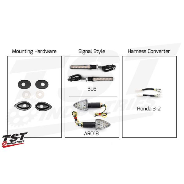 TST eB[GXeB[ LEDtgECJ[}EgtZbg SIGNAL STYLEFBL6-Smoke GROM [O] 13-18 MSX125 HONDA z_ ECJ[ Η dn