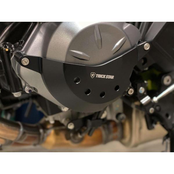 TRICKSTAR �g���b�N�X�^�[ ���[�^�[�A�[�}�[ �W�F�l���[�^�[�J�o�[ Ninja650 Z650 Z650RS KAWASAKI �J���T�L �I���^�l�[�^�[�J�o�[�E�W�F�l���[�^�[�J�o�[