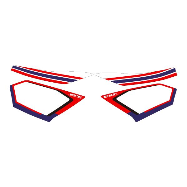 MDF �G���f�B�[�G�t �O���t�B�b�N�L�b�g �g���R���[�� �^�C�v�F�T�C�h�J�o�[�p�[�c X-ADV HONDA �z���_ �O��