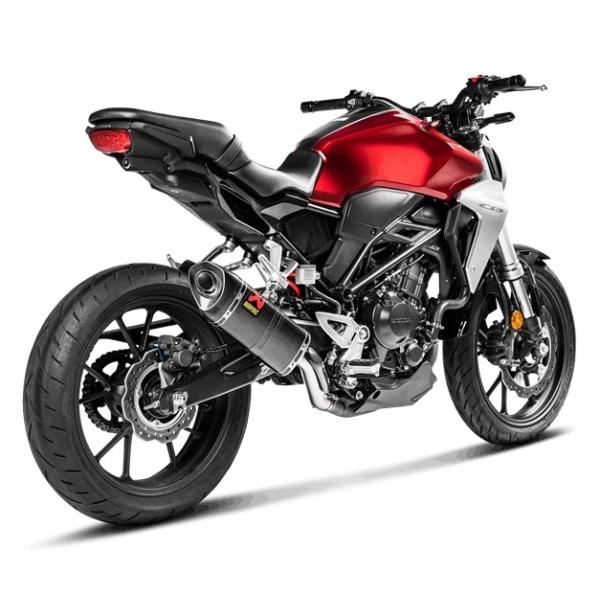 CB250R アクラポビッチ　カーボン　スリップオンマフラー　18〜24年 AKRAPOVIC アクラポビッチ スリップオンラインマフラー CB250R