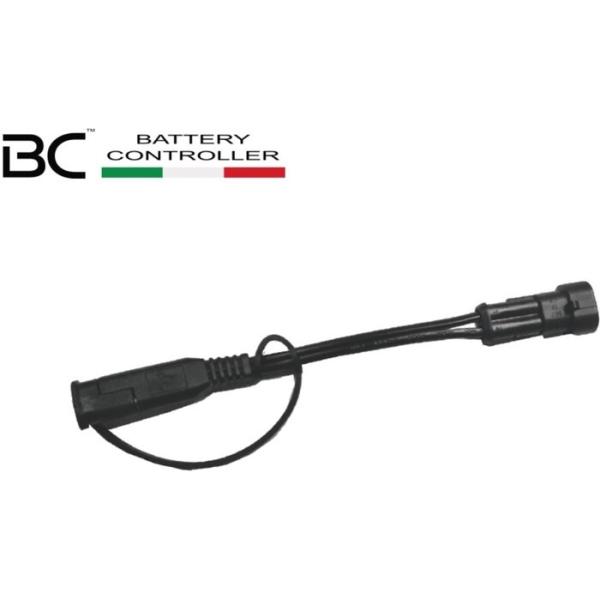 情熱セール BC BATTERY CONTROLLER CONTROLLER:ビーシーバッテリーコントローラー BRAVO 2000 BCリチウム バッテリー対応 BC BATTERY CONTROLLER ビーシーバッテリーコントローラー バイク用充電&ブースター用車体側コード コード長さ:80cm
