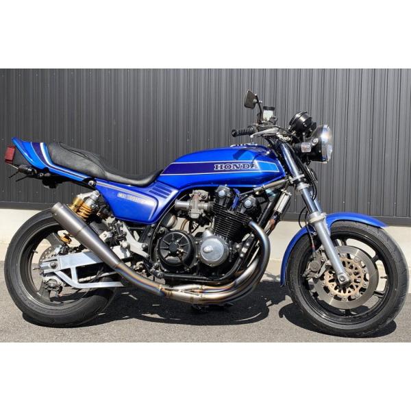【美品】　ミズノモータース　ゼス管　ゼスカン CB400F NC36 97年〜 CB400Four（'97〜）用集合【 ゼス管ショートマフラー 3D曲
