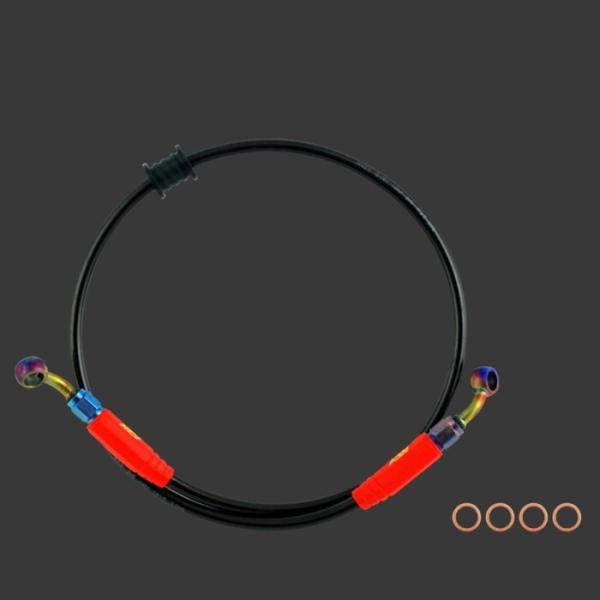 NCY �G�k�V�[���C Falcon brake hose HD-150 HD-200 KTR 125 150 QUANNON NAKED TIGRA T1 WOLF EFi Hartford �n�[�g�t�H�[�h KYMCO �L���R PGO SYM �u���[�L