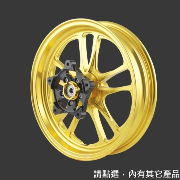 NCY �G�k�V�[���C VS Aluminum forged wheel-B Type �J���[�FGolden FORCE YAMAHA ���}�n �z�C�[�� �z�C�[���֘A �����
