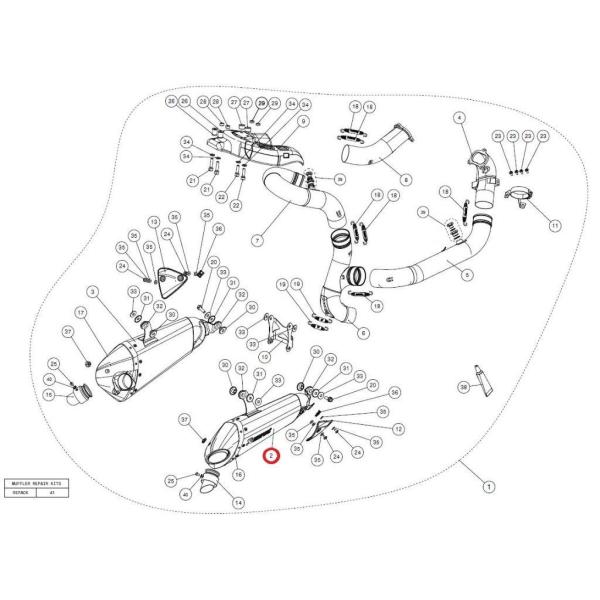 AKRAPOVIC AN|rb` yyAp[czM-CE0106TR muffler ti r 1199PANIGALE R S 899PANIGALE DUCATI hDJeB CEėpTCT[ }t[