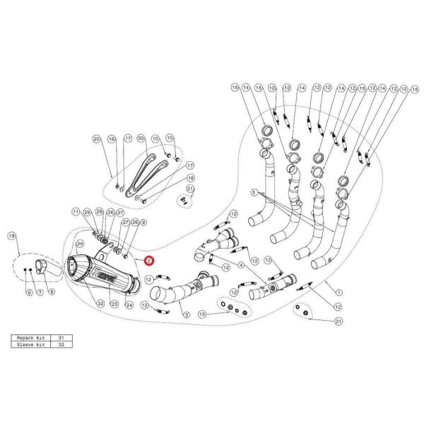 AKRAPOVIC AN|rb` yyAp[czM-CZ00105T muffler S1000RR BMW CEėpTCT[ }t[