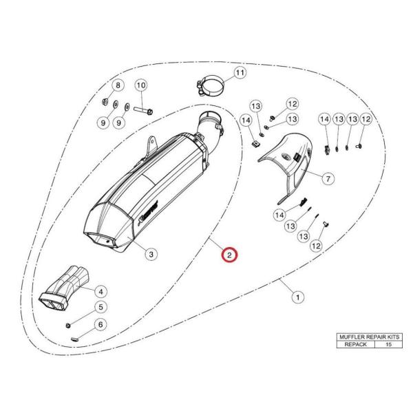 AKRAPOVIC AN|rb` yyAp[czM-HHX200105C muffler NINJA H2 KAWASAKI JTL CEėpTCT[ }t[