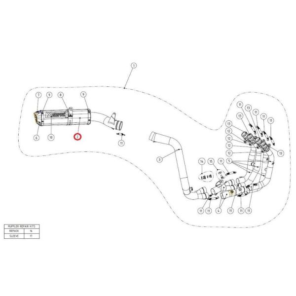 AKRAPOVIC AN|rb` yyAp[czM-W00605T muffler ti CBR600RR HONDA z_ CEėpTCT[ }t[
