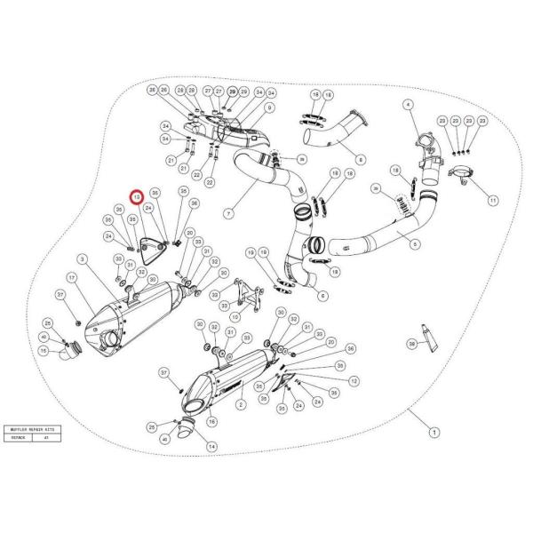 AKRAPOVIC AN|rb` yyAp[czP-HSD11R1FL heat shield ca - front left 1199PANIGALE R S 899PANIGALE DUCATI hDJeB }t[