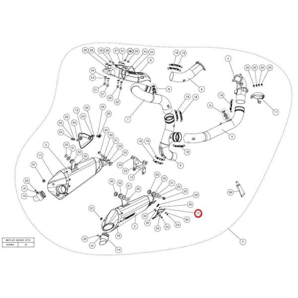 AKRAPOVIC AN|rb` yyAp[czP-HSD11R1FR heat shield ca - front right 1199PANIGALE R S 899PANIGALE DUCATI hDJeB }t[