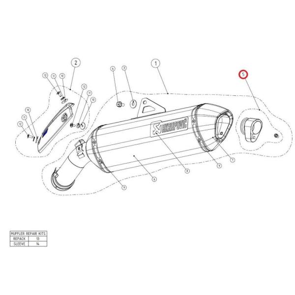 AKRAPOVIC AN|rb` yyAp[czV-TUV128 insert SS R1200GS ADVENTURE BMW obtECi[TCT[ }t[
