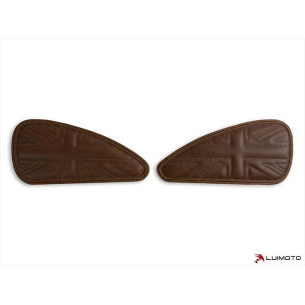 LUIMOTO ���C���g �^���N���[�t Union Jack (���j�I���W���b�N) �J���[�F�r���e�[�W�_�[�N�u���E�� BOBBER TRIUMPH �g���C�A���t �j�[�O���b�v�p�b�h �O��