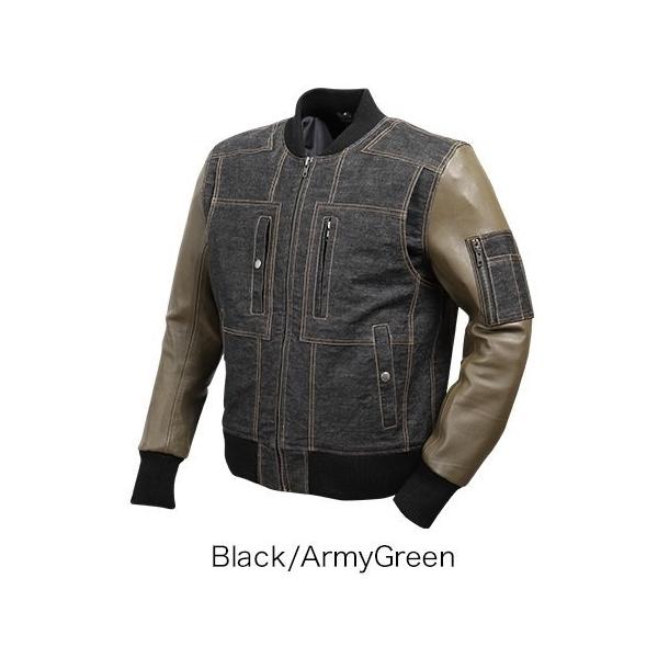 DEGNER fOi[ U[fjRrWPbg^LEATHER DENIM COMBI JAKET TCYFS I[V[YWPbg WPbg Ap