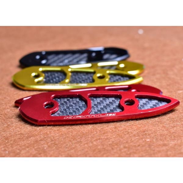 KAMUI JC Mirror Side View Cover 2 Tone Carbon J[FRed YZF-R3 YZF-R25 YAMAHA }n ̑~[IvVECi nh