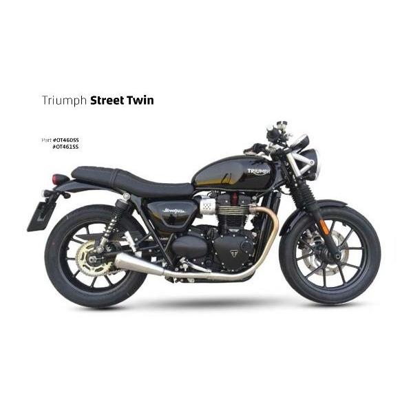 トライアンフ　マフラー2本セット トライアンフマフラー2本セット