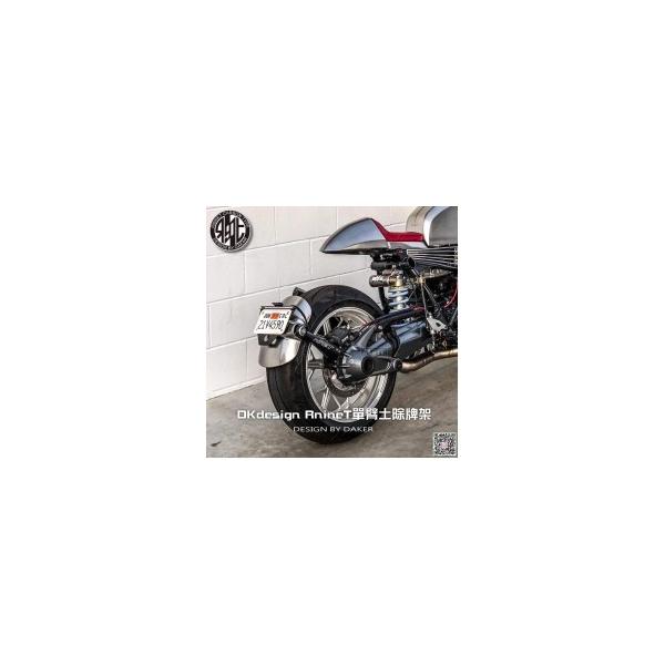 EXRIDER �G�N�X���C�_�[ Single arm fender license bracket R nineT GS PURE RACER SCR BMW �i���o�[�v���[�g�z���_�[ �O��
